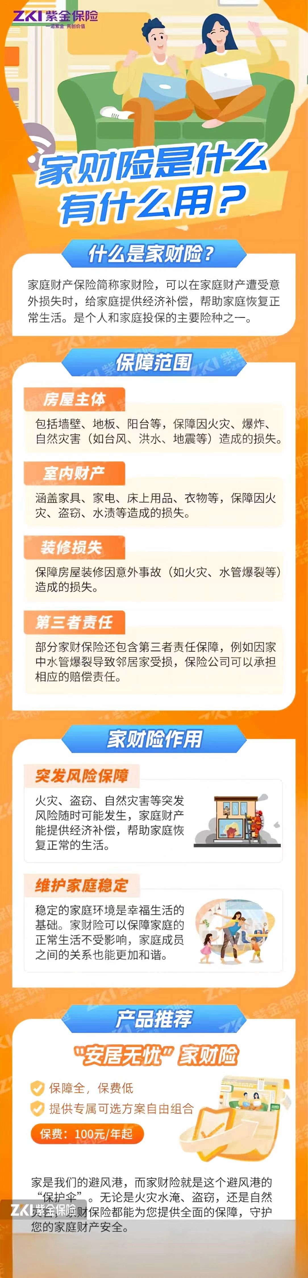 家财险是什么，有什么用——紫金保险武义支公司
